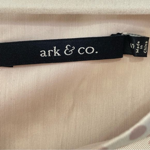 Ark & Co Anthropologie Womens Mid Century Polka Dot Dress Sz S Vintage 50s Style - Picture 5 of 9